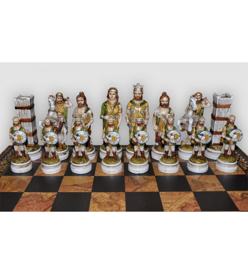Шахові фігури - "Battaglia Romani Barbari" (big size) / Бій римлян з варварами (SP1415)