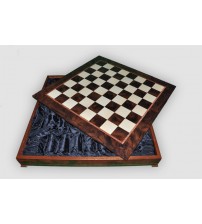 Box wood / Шахове поле-бокс з місцем для укладання шахів (CD64G)