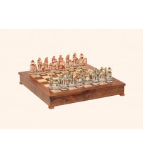 Шахматные фигуры - "Impero ming battaglia cinese" (medium size) / "Империя Мин" (SP3)